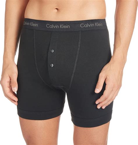 calvin klein button front boxers.